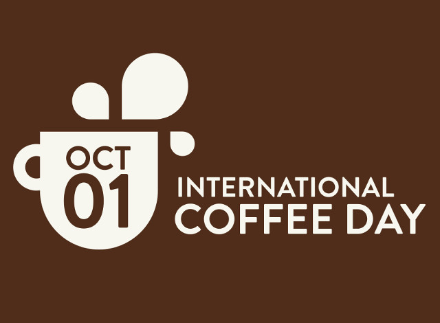 My coffee day. Кофейня Дэй. 1 October International Coffee Day. Coffee Day.